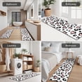 thumbnail image 5 of Pink and Black Of Leopard Print Kitchen Rugs Sets Of 3,Kitchen Runner Rugs Non Skid Washable,Decorative Kitchen Floor Mats for Kitchen,Sink,Laundry,17"x30"+ 17"x47" + 17"x59", 5 of 6