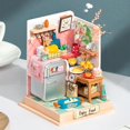 thumbnail image 3 of 2 Piezas Handcraft Creative Dollhouse Furniture Set Cottage 3D PuzzlesToy Baoblaze Casa de muñecas artesanales, 3 of 8