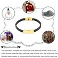 thumbnail image 5 of Customize Cremation Urn Bracelet for Ashes Cremation Bracelet for Ashes Genuine Leather Memorial Urn Bangle Ash Jewelry With Fill Kit, 5 of 7