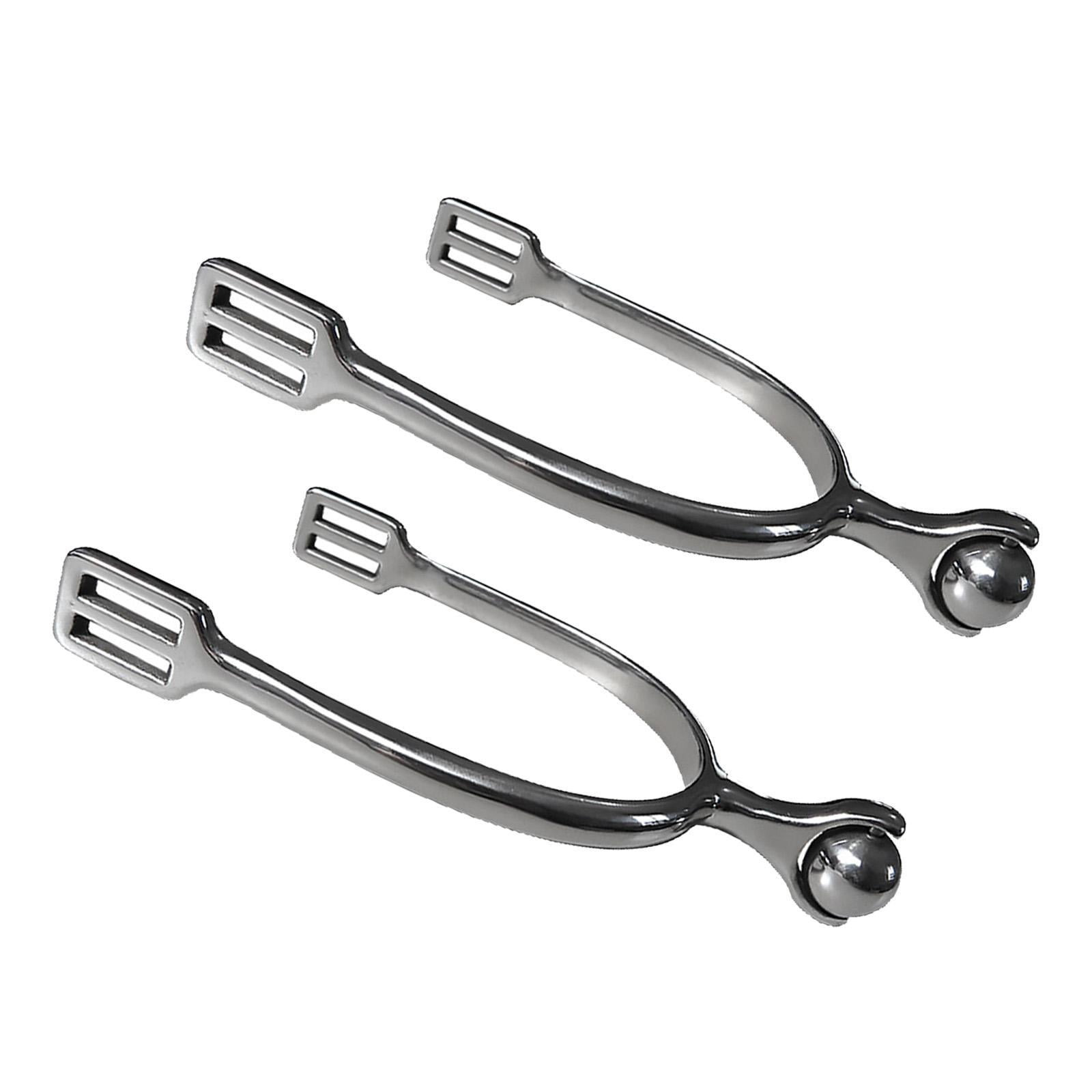 figatia 2 Pieces Horse with Rotatable Gear,Equestrian Accessory Cowboy ,Horse Riding for Riding Equestrian Training 7.3 cm