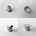 thumbnail image 2 of Andoer Deux Utilisations en Acier Inoxydable Remplissables Capsules de Café Réutilisables Capsule de Café Tasse Filtre Compatible avec la Machine à Café, 2 of 7