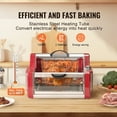 thumbnail image 6 of KFFKFF Rotisserie Grill, Countertop Chicken Roaster, Electric Stainless Steel Gyro Oven, Doner Kebab Maker, Ideal for Domestic and Commercial Kitchen Use, 6 of 9