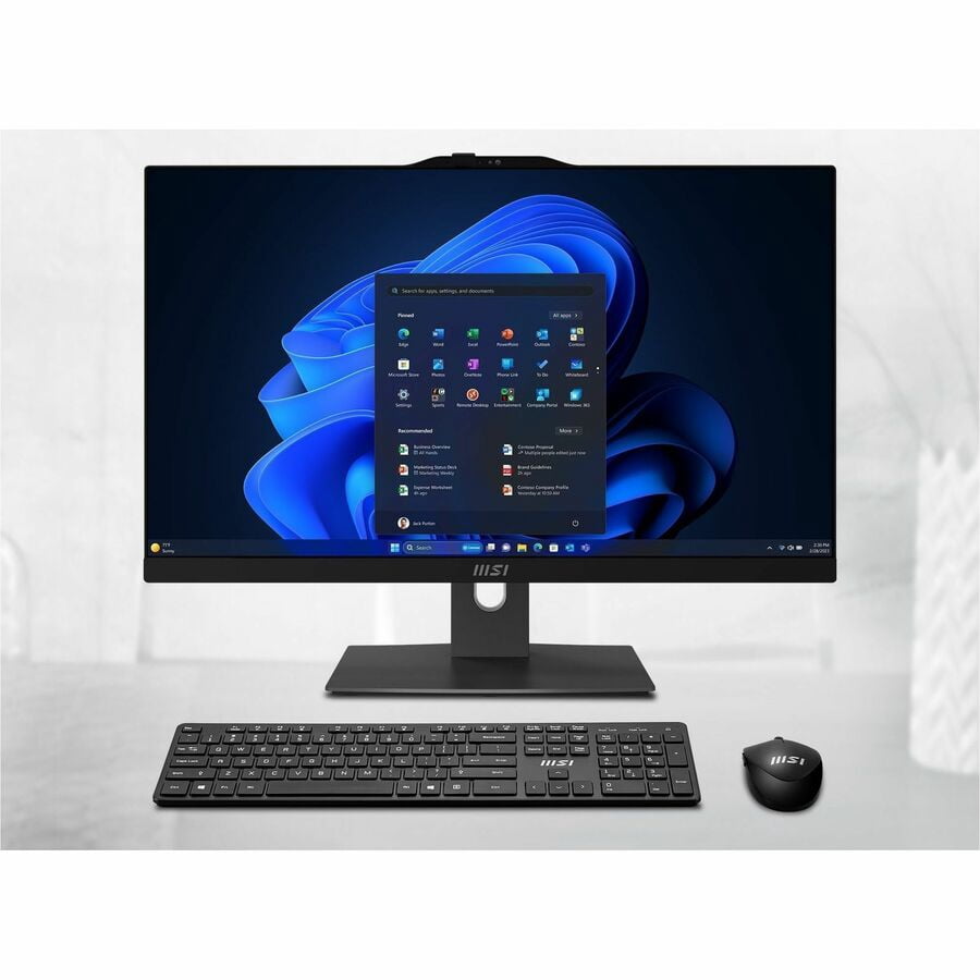MSI All-in-One Computer Modern AM242TP 1M-1093US Intel Core 7 150U 32GB DDR5 1TB PCIe SSD 23.8" Touchscreen Windows 11 Home 64-bit