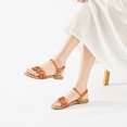thumbnail image 5 of Ataiwee Women's Flat Slide Sandals - Stylish Adjustable Lace-up Cross-strap Flat Summer Sandals., 5 of 8