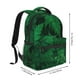 thumbnail image 2 of Disketp Green Leave Fern Mochila Estampada para Hombre y Mujer – Mochila Ligera Clásica con Múltiples Bolsillos para Universidad, Trabajo y Viajes-One Size, 2 of 5