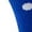 Blue, variant on OJJCXA Womens Socks Breathable Casual Snowflake Santa Print Damp Resistant Cotton Mid Tube Autumn Winter Socks