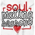 thumbnail image 2 of Soul Mating Season Funny Valentines Zip Hoodie Sweatshirt Women Brisco Brands S, 2 of 6