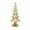 White, variant on Gold-Plated Christmas Tree Figurine, Elegant Resin Holiday Decoration Ornament for Table, Shelf & Home Festive Display