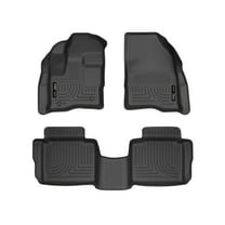 Husky Liners 98701 Weatherbeater Floor Mats Fit 2010-2019 Ford Taurus - Front/2nd Seat - Black
