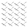 thumbnail image 3 of Line Rolling Swivel, High Brightness Durable T Shape Luminous Swivel Stainless Steel Firm Thicker  For Attracting Fish, 3 of 8
