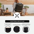 thumbnail image 3 of Mochila Igloo Luxe Premium de doble compartimento, color negro, con doble compartimento, 3 of 5