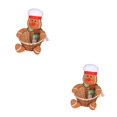 thumbnail image 4 of Advancent Cesta de almacenamiento de dulces de Feliz Navidad, decoración de para el hogar, organizador de muñecos de nieve, cestas, bolsa de regalo Type4 NO4 Advancent CBP081624, 4 of 5