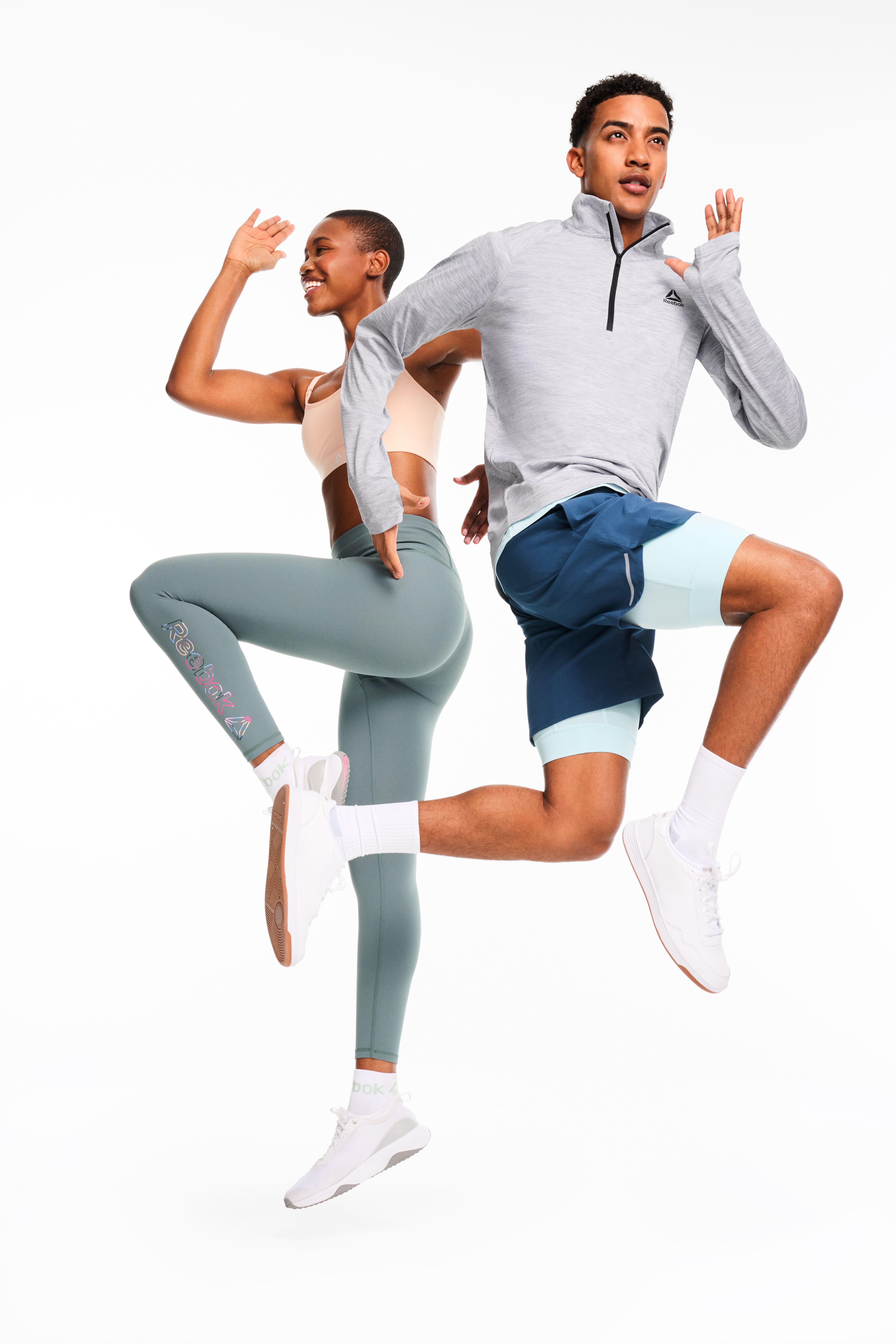 Reebok Men's Socks, Performance Cotton Blend Quarter Socks, 6-Pack
