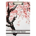thumbnail image 1 of FMSHPON Cherry Blossom Flowers Clipboard Hardboard Wood Nursing Clip Board and Pull for Standard A4 Letter 13x9 inches, 1 of 2