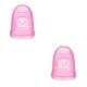 thumbnail image 3 of Inteprter Protectores de silicona para dedos de guitarra, protectores antideslizantes para ukelele, ahuecados, transparentes, hipoalergénicos, Type13 NO13, 3 of 6