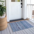 thumbnail image 6 of Addison Rugs Chantille Indoor/Outdoor Transitional Stripes Sky Washable Rectangle Rug, 1'8" x 2'6", 6 of 6