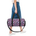 thumbnail image 6 of Pofeuu white Skull Flower Print Travel Duffel Bag,Sports Tote Gym Bag,Shoulder Weekender Overnight Bag for Women Gym Bag, 6 of 6