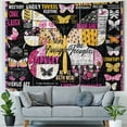thumbnail image 4 of Orinice Butterfly Tapestry Wall Hanging Unique Style Graphic Tapestries Home Wall Decor Art for Living Room Bedroom Apartment Farmhouse Dorm 40x60inch, 4 of 6
