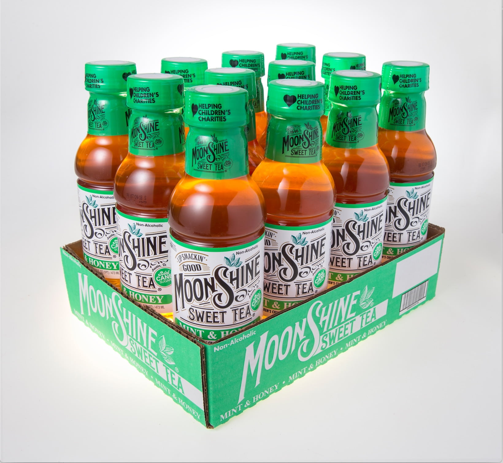 Moonshine Mint & Honey Sweet Tea, 12pk 16oz