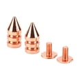 thumbnail image 1 of Spiked Cone Spike Stud, Metal Rivet Spikes Screw Back 100 Sets  For Bags 7x15mm, 1 of 8