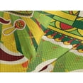thumbnail image 4 of Ambesonne Fiesta Quilted Bedspread Set 3 Pcs, Maracas and Mustache, Queen Size, Green Yellow Vermilion, 4 of 5