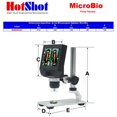 thumbnail image 5 of Microscopio Digital Biológico HotShot 1 Pza 4.3 LCD HD 1200 MP 1-600X 720*1080Px, 5 of 5