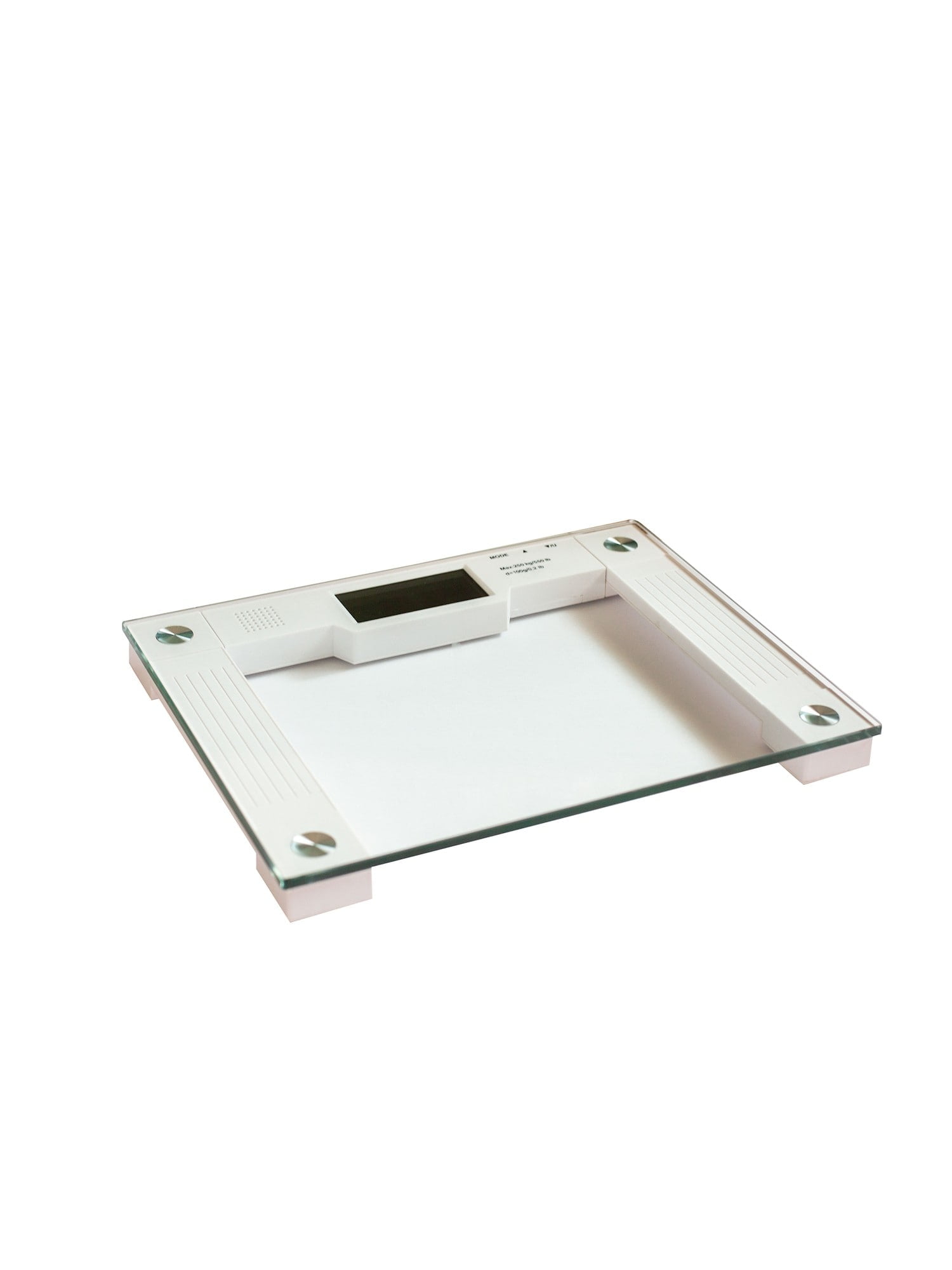 500lb Extra Wide Glass Digital Scale | Talking Bathroom Scale & Voice  Display Scale | 500 Pounds Max Weight | Wide Width | Large LCD Display |  Weight