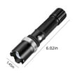 thumbnail image 3 of EUDIDV Portable Flashlight LED Flashlight,1000 Lumens Super Bright Flashlight, Zoomable, Rechargeable Flashlight With 4 Modes,, Powerful Handheld Flashlight Durable Torch Bright, 3 of 7