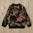 thumbnail image 4 of Fesfesfes Toddler Jackets Kids Baby Boys Camouflage Jacket Long Sleeve Shirts Zipper Jacket Coat, 4 of 8