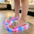 thumbnail image 2 of LED Slippers For Boys Girls Astronaut Jelly Indoor Outdoor Footwear Durable Comfortable Slippers 4-10 Years, 2 of 4