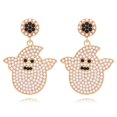 thumbnail image 1 of Exaggerated 2023 Halloween Witch Character Funny Earrings for Woman Party Casual, 1 of 7