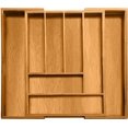 thumbnail image 2 of Organiseur de Tiroir en Bambou avec Bloc et Ensemble de Couteaux, 2 of 6