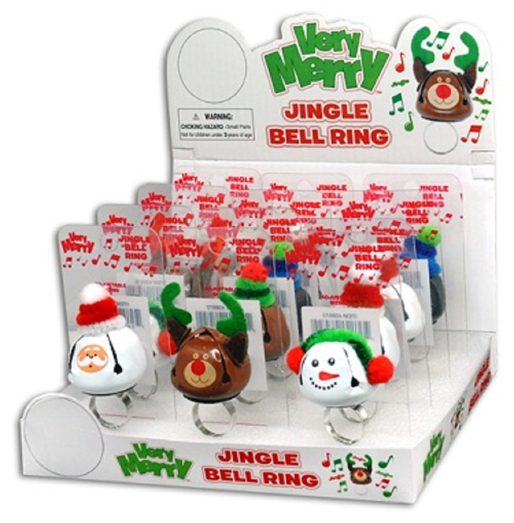 Jingle Bell Ring - One Item w/Random Color and Design - Walmart.com