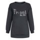 thumbnail image 4 of Ichuanyi liquidación letra femenina moda suelta redonda de cuello redonda suéter deportivo top ICHUANYI WER202308211104, 4 of 4