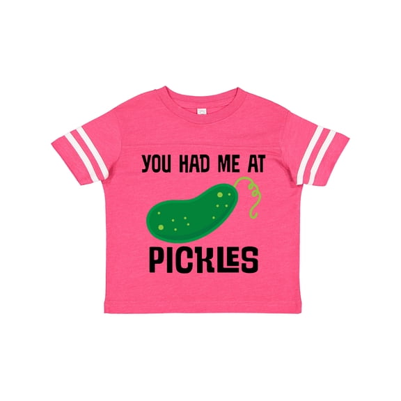 Inktastic You Had Me at Pickles Boys or Girls Toddler T-Shirt