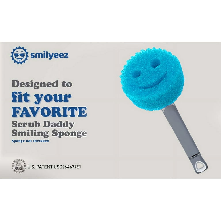 Daddy Handle Soap Dispensing Handle for The Scrub Daddy Sponge (White)
