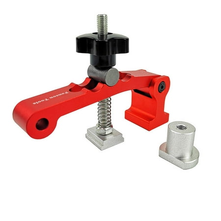 

20MM Hole Woodworking Desktop Fixed clamp Jig T-Track Hold Down Clamp T-Slots Clamping Blocks Platen Carpenter Woodworking Tools