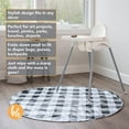 Baby Splat Mat for Under High Chair, Waterproof SplatMat by BooginHead