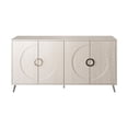thumbnail image 3 of Lacquered 4 - Door Wooden Sideboard | In Dining Area, Add Visual Appeal, 3 of 6