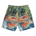 thumbnail image 7 of FORMRS Boys Swim Trunks Quick Dry Mesh Liner Boardshorts Sizes XS-XL, Art Goldfish Bowl, 7 of 7