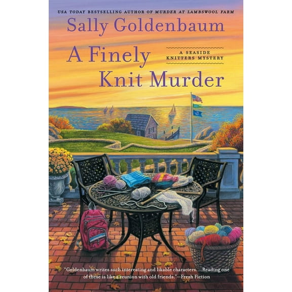 Seaside Knitters Mystery A Finely Knit Murder, Book 9, (Paperback)