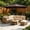 Coffee! 116.9" x 77.6", variant on 6.5X10 Ft Cantilever Patio Umbrella Outdoor With Base- Large Offset Heavy-Duty Aluminum Umbrella With 360° Rotation, 6 Tilts, Windproof, 4-Year Fade Resistance For Pool Deck, Square, Beach And Garden