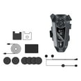 thumbnail image 1 of Pompotops Écouteurs TWS Bluetooth, Casque Bluetooth pour Adultes, Écouteurs TWS Réduction de Bruit, Écran LED Affichage Numérique Radio FM Réduction de Bruit Casque Bluetooth pour Moto, 1 of 6