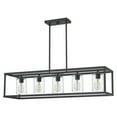 thumbnail image 4 of NHR3538OZ Quoizel Lighting New Harbor - 5 Light Linear Chandelier, 4 of 8