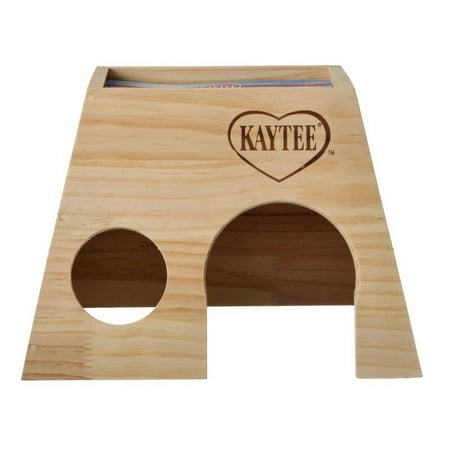 UPC: 0045125603767 | Kaytee Woodland Get A Way House – Large Guinea Pig (10 l X 9 w X 7 h)