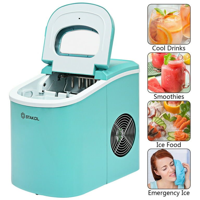 Portable Mini Instant Freezer for Home, Compact Ice Cream Maker