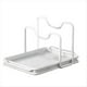 thumbnail image 1 of Estante para Tapas, Estante para Cubiertas Ollas, Organizador Tapas para Sartenes, Soporte para Cucharas, Estante Organizador para Gabinetes, Soporte para Tapas Ollas, Utensilio A, 1 of 5