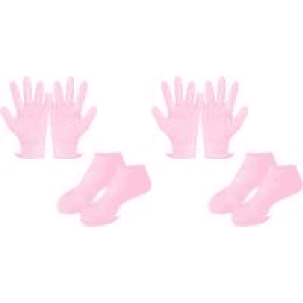 La Silicona Previene La Sequedad Spa para Pies Y Manos para El Cuidado Pies/manos (rosa)