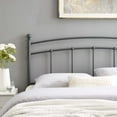 thumbnail image 6 of Modway Abigail Queen Metal Headboard in Gray, 6 of 7