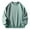 Green1880/A, variant on oqasdz Men's Long Sleeve Sweatshirt O-Neck Casual Solid Color Holiday Pullover Tops Soft Male Dailywear
